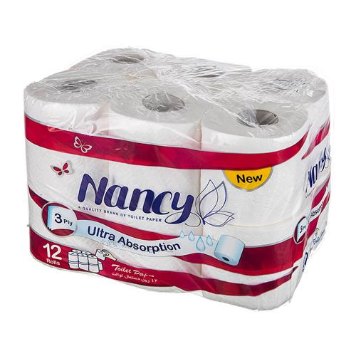دستمال توالت نانسی 12رول 