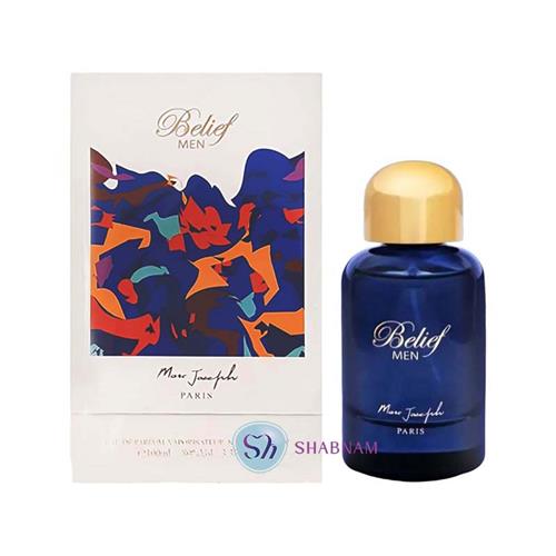 عطر مردانه مارک جوزف مدل بیلایف ( بیلیف) آبی حجم 100 میل