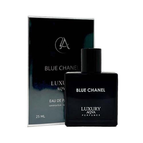 عطر مینی لاکچری آکوآ مدل Blue Chanel حجم 25 میل  