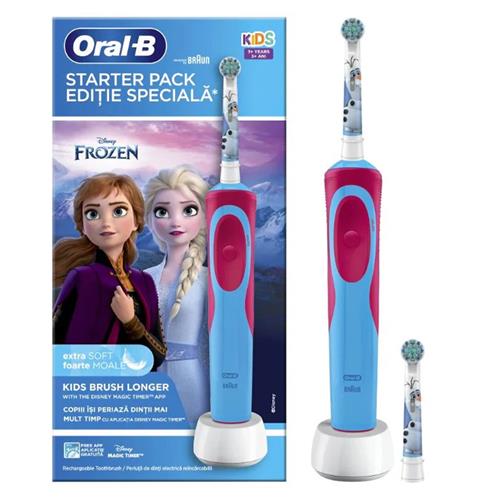  مسواک برقی کودکان Oral-B  با طرح Frozen مدل Extra Soft