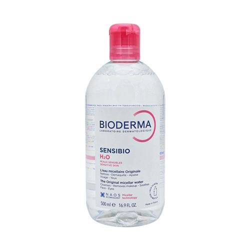 میسلار واتر پوست حساس بایودرما مدل Sensibio حجم 500 میل
