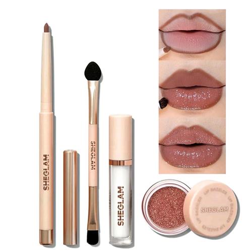 کیت 3 در 1 گلیتر شیگلم  مدل LIP DAZZLER 