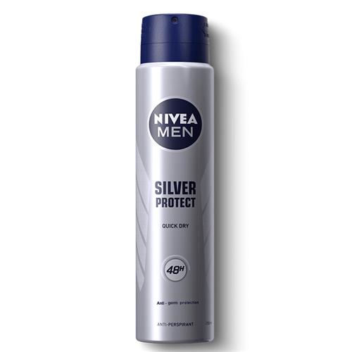 اسپری ضد تعریق مردانه نیوآ مدل Silver Protect حجم 150 میل	