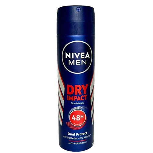 اسپری ضد تعریق مردانه نیوآ مدل Dry Impact حجم 150 میل