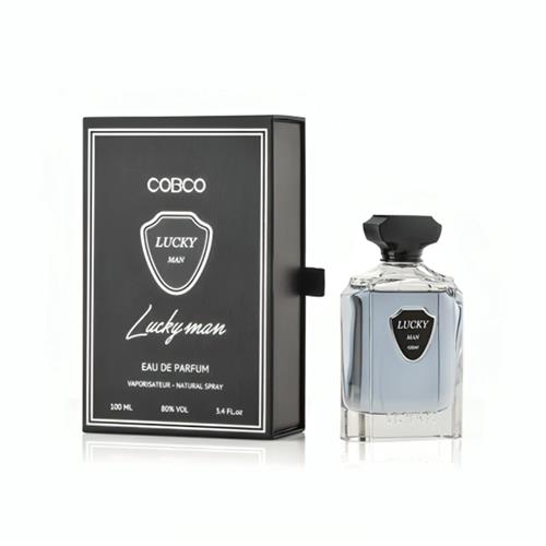 عطر مردانه کوبکو مدل لاکی من  Lucky Man حجم 100 میل