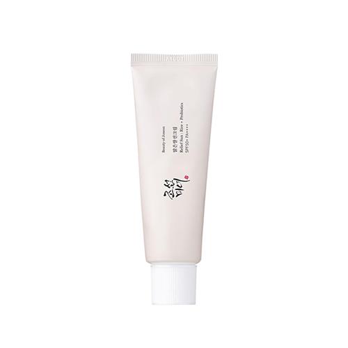 کرم ضدآفتاب SPF50+ بی رنگ برنج پروبایوتیک بیوتی آف جوسان Relief Sun حجم 50 میل