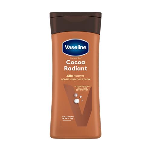 لوسیون بدن وازلین مدل Cocoa Radiant حجم 200 میل