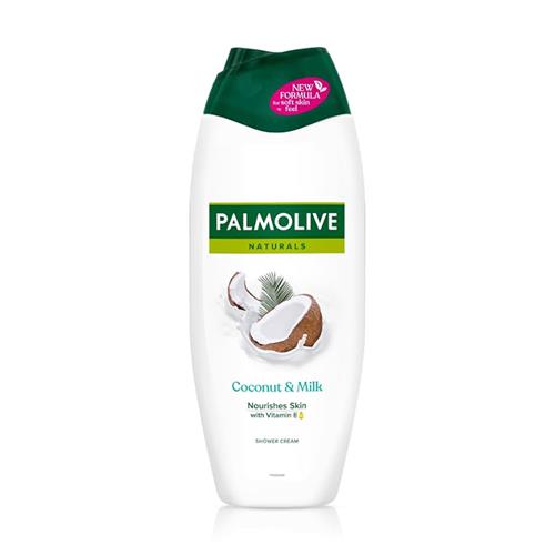 کرم شستشو بدن پالمولیو مدل Coconut & Milk حجم 500 میل  