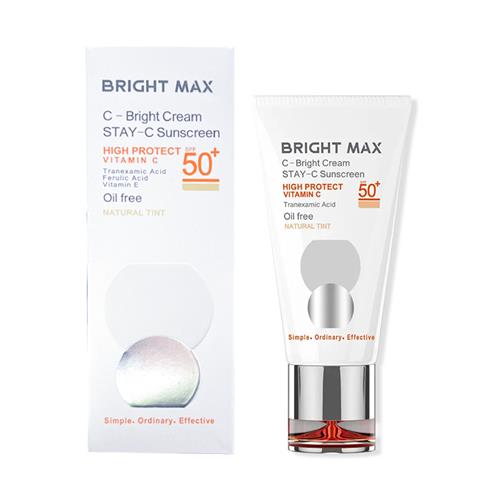 کرم ضد آفتاب رنگی ویتامین سی برایت مکس مدل C-Bright حجم 50 میل