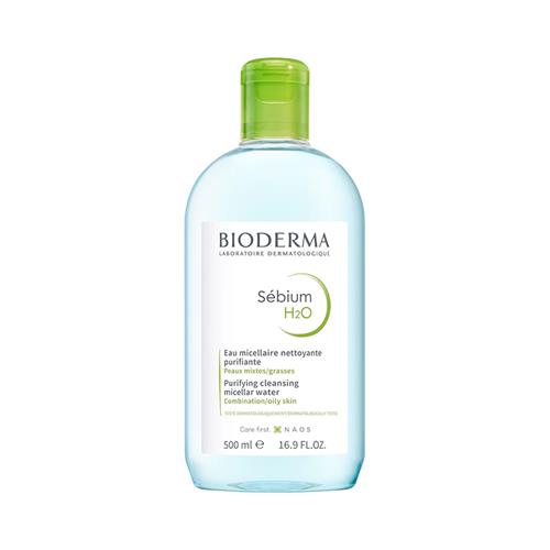 میسلار واتر پوست چرب بایودرما مدل Sébium H2O حجم 500 میل