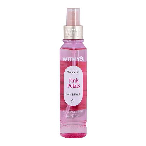 بادی اسپلش ویت یو مدل Pink Petal حجم 150 میل