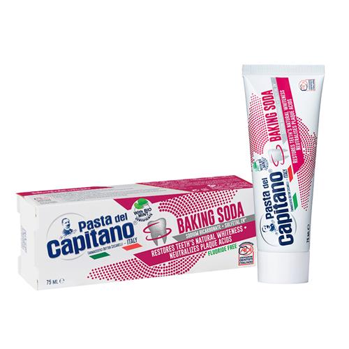 خمیر دندان مدل Baking Soda کاپیتانو حجم 75 میل