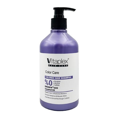 شامپو ترمیم کننده موهای رنگ شده ویتاپلکس مدل Color Care حجم 500 میل