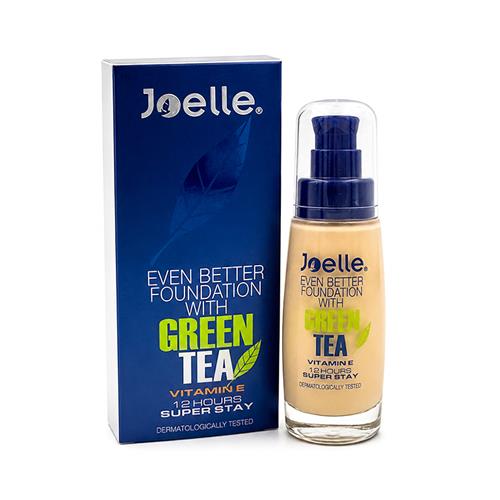 کرم پودر 12ساعته حاوی چای سبز جویل Joelle حجم 30 میل