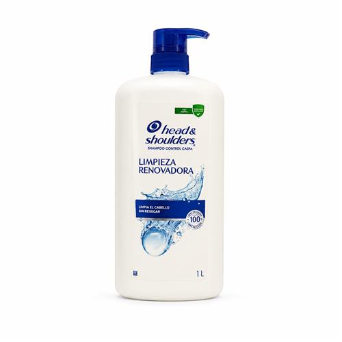 شامپو ضدشوره پمپی هد اند شولدرز مدل Limpieza Renovadora حجم 1000 میل 