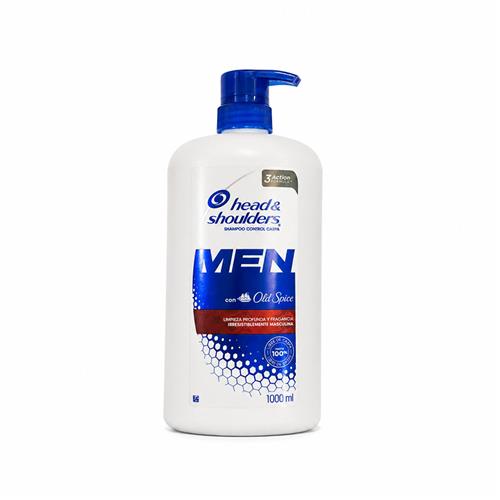 شامپو مو پمپی ضدشوره مردانه هد اند شولدرز مدل Old Spice حجم 1000 میل