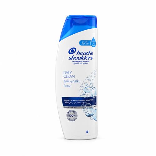 شامپو ضد شوره و مرطوب کننده هد اند شولدرز مدل Daily Clean حجم 400 میل